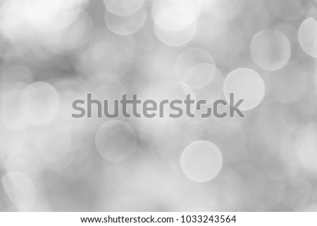 Gray bokeh background, abstract texture