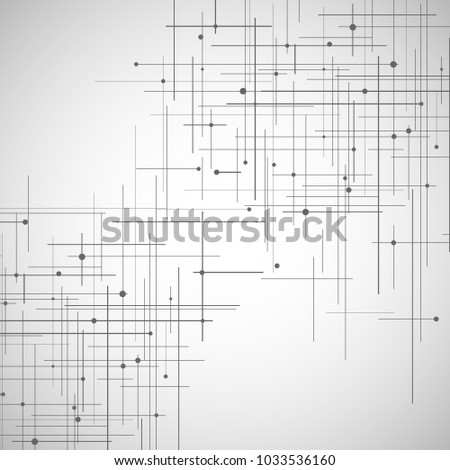 Abstract stylish technology background. Futuristic circuit vector illustration.