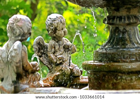 Children doll fountain