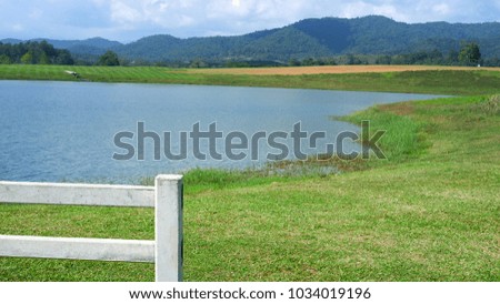Ponds and mountains, Living with nature.