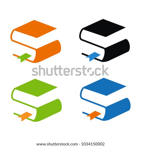 book design vector. book education logo and icon design vector.