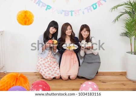 Girls party in japan
