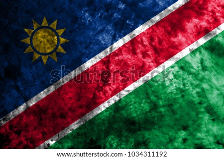 Namibia smoke flag