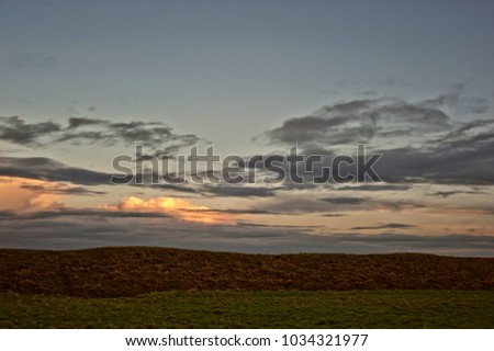 Sunrise - Landscape - countryside - Wiltshire - UK
