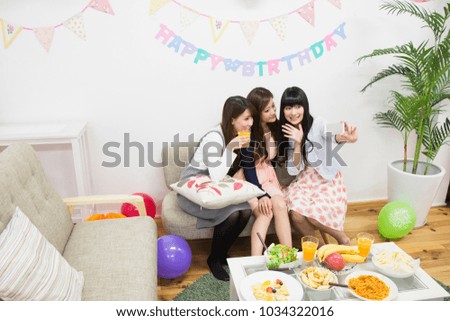 Girls party in japan