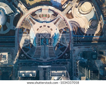 Xining Wanda Plaza aerial photography