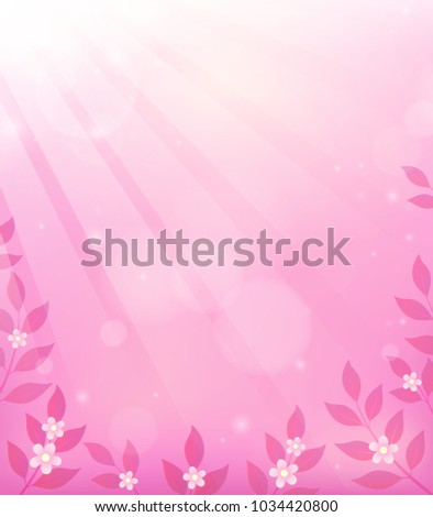 Spring thematics background 4 - eps10 vector illustration.