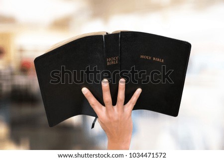 Women reading  the holy bible