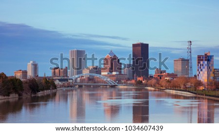 Skyline of Rochester New York
