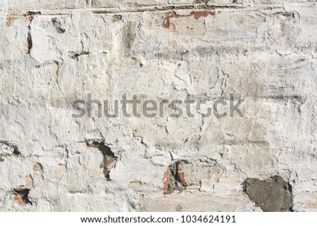 Cracked cement plaster texture
