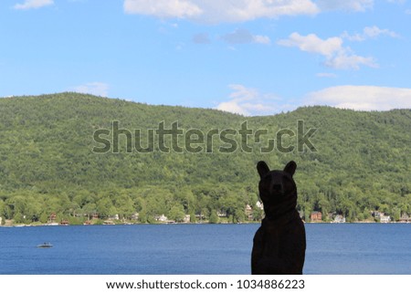 Lake and mountain photography, Adirondacks, Lake George, New York photos