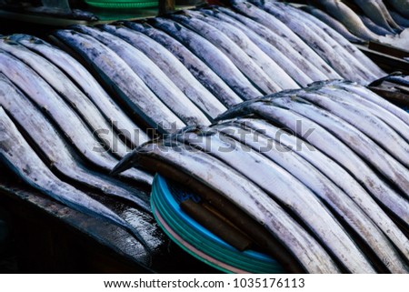 Asian fish market