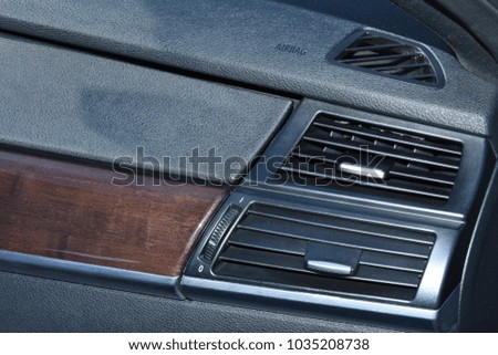 Air conditioning in the car
