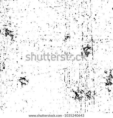 Grunge background of black and white. Abstract monochrome vector texture