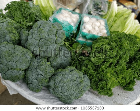 Vegetables for sale
