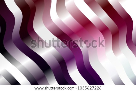 Dark Purple vector pattern with lamp shapes. Shining crooked illustration in marble style. New composition for your brand book.