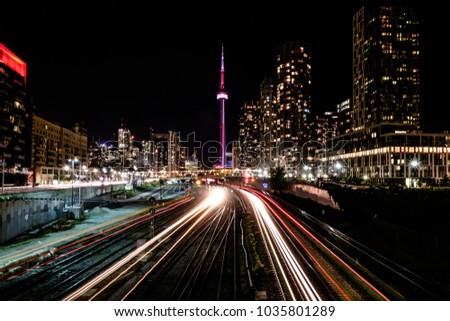 Toronto cityscape. Good for real estate photo