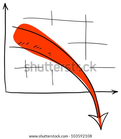 Vector diagram is isolated on a white background