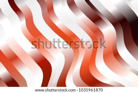 Dark Red, Yellow vector background with bubble shapes. Shining crooked illustration in marble style. Pattern for your business design.