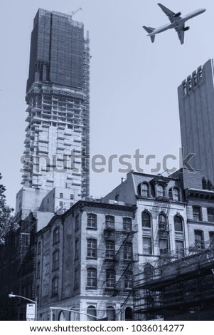 New skyscrapers in New York.