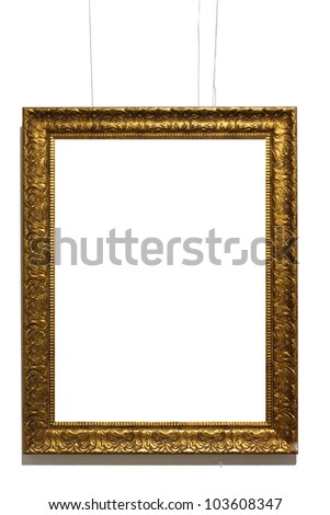 Picture  frame with a decorative pattern