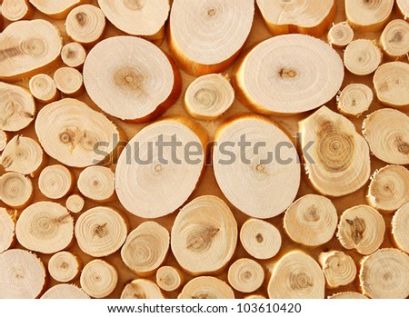 wooden cut texture background