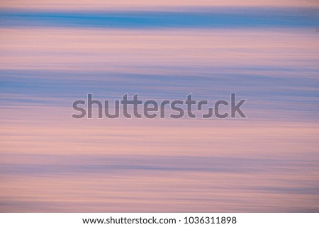 Abstract Ocean Sunset Panning