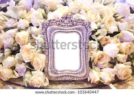 floral picture frame,Fancy Picture Frame