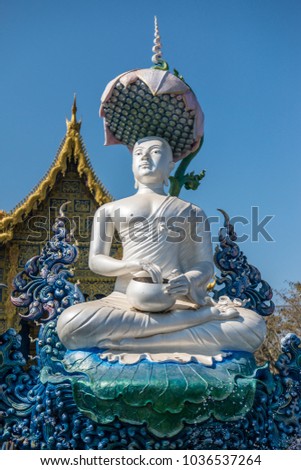 Upakut monk statue, Thailand.