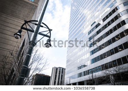 Reflections in buildings in Denver Colorado 
