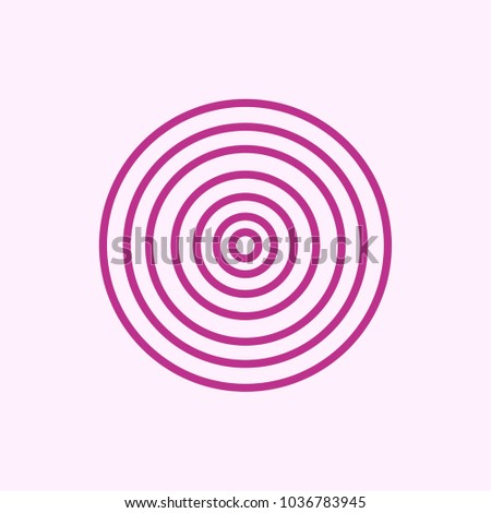 Onion symbol vector. free space for text. wallpaper. background.