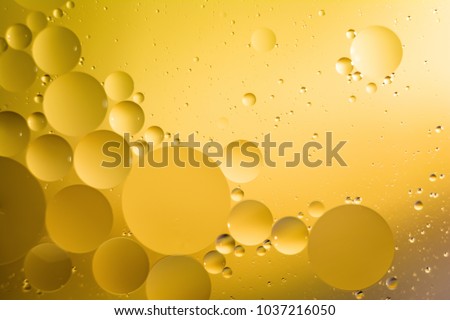 a combination of oil and water, a fantastic abstract macro background with blur elements and motion along the perimeter of the frame