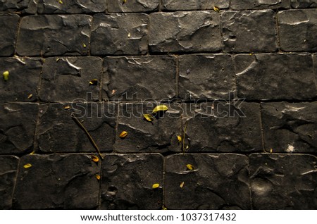 Brick wall background texture.