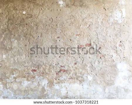 Old brown cement wall.