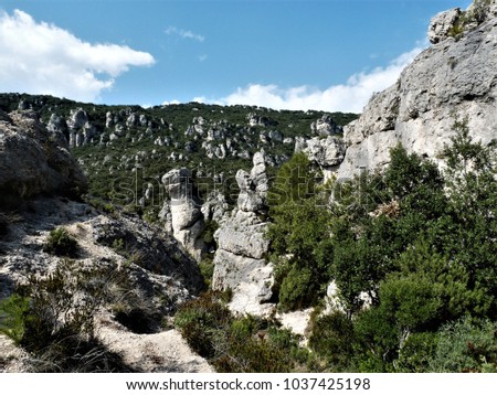 dolomitic limestones ,the circus off moureze