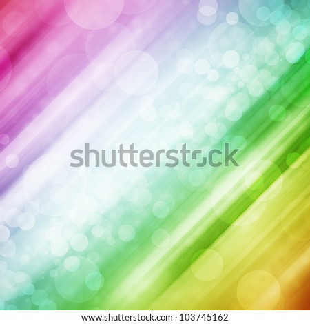 colorful bokeh light background
