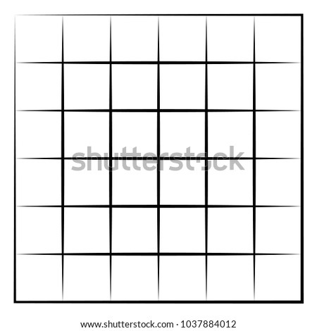 Grid, mesh, intersecting lines isolated on white
