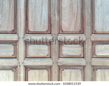 Wood door background for texture