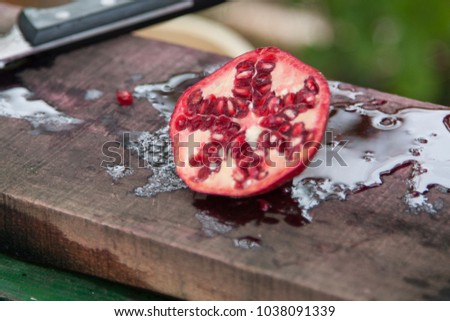 how to make pomegranate juice