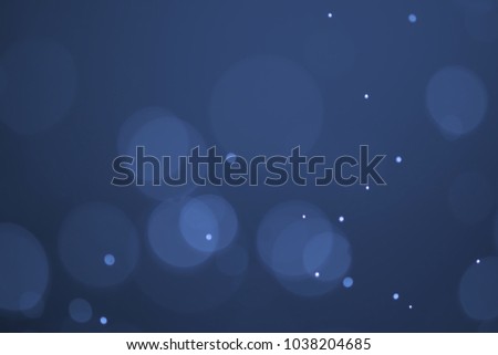 Abstract blue bokeh background, blured backdrob.