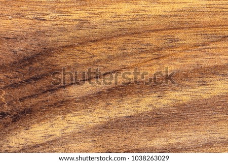 Background of wooden table. Oak wood texture in brown color.