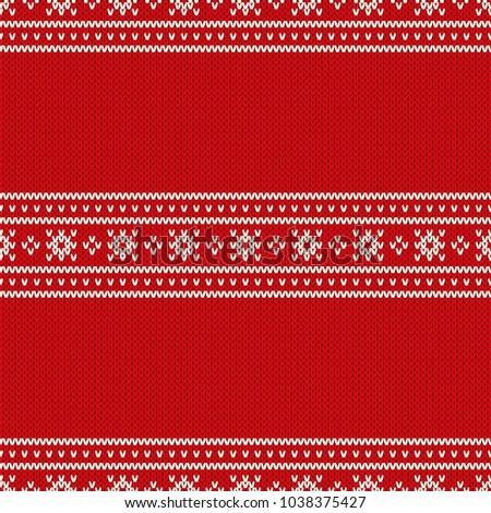 Christmas Holiday Knitted Background with a Place for Text. Wool Knit Sweater Texture Imitation