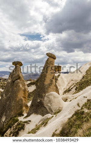 Three Sisters in Cappadocia