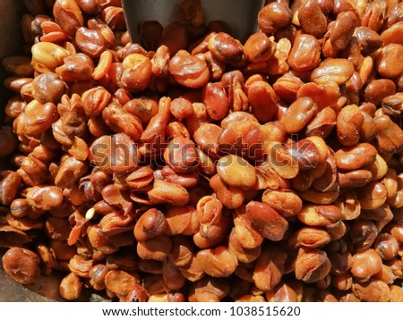 Lots of nuts for sale.