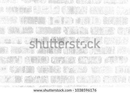 Bright vintage brick block wall background. Abstract image of old wreck stucco concept for clean banner new poster textured, realistic used solid rectangle seam natural clay