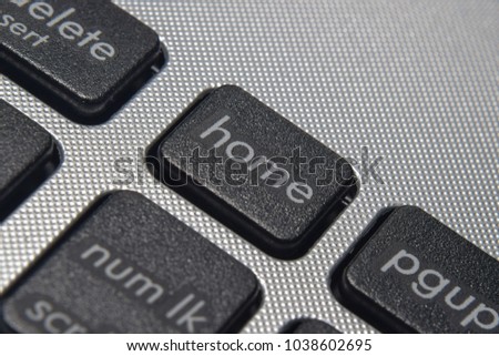 Home keyboard buttons