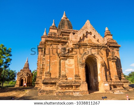 Tha Kya Pone ancient Buddhist Pagoda in Bagan, Myanmar 