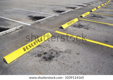 An image of Parking spaces
