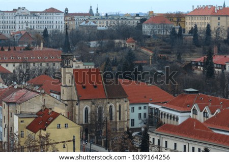 Prague panorama, cityscape. Czech Republic.