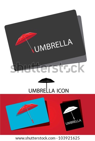 umbrella icon set. vector illustration.